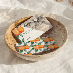 Cartão De Informações Entrada para o Sorteio do Jogo Little Cutie Citrus