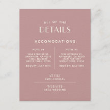 Envelope de Detalhe de Noiva Simples Minimalista B