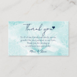 Cartão De Informações Eretro Magnolia Flower, Obrigado