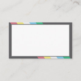 Cartão De Informações Escreva a sua própria placa de Comunicação - Defic