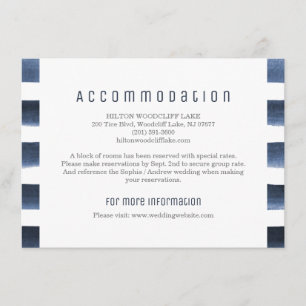 Cartão De Informações Estrias náuticas de marinhos de aquarelas