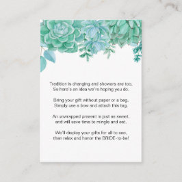 Cartão De Informações Etiqueta de pedido de Churrasco de Noiva sem Embru