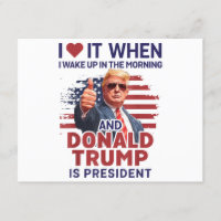 Eu Adoro Quando Eu Acordar E Trump É O Presidente 