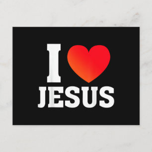 Cartão De Informações Eu Amo Jesus