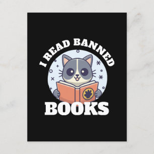 Cartão De Informações Eu leio livros proibidos