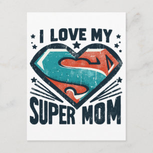 Cartão De Informações Eu Te Amo Mãe