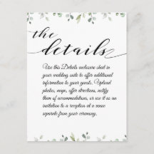 Eucalyptus Greenery Border Detalhes do Casamento N