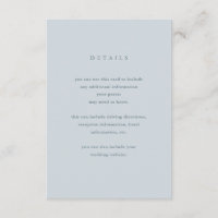 Eucalyptus Simplicity | Detalhes do Convidado de C