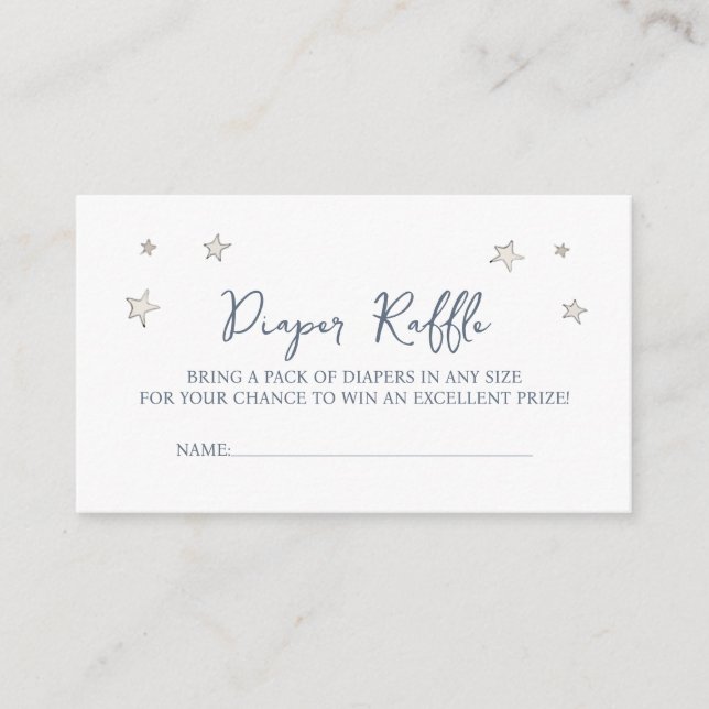 Cartão De Informações Faca de fralda de Elefante de bebê bonito (Frente)