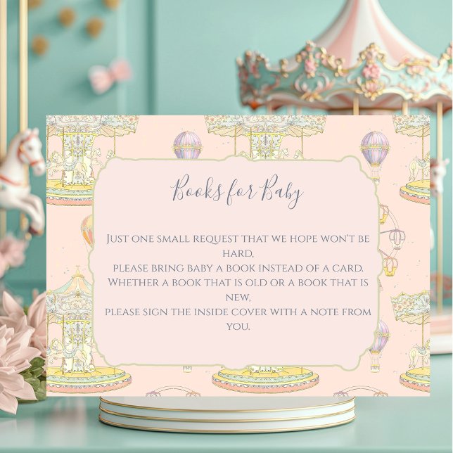 Cartão De Informações Fairytale Vintage Amusement Park (Criador carregado)