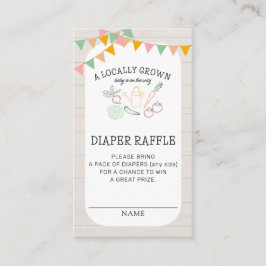 Cartão De Informações Fapé de Fralda do Mercado dos Agricultores Cultiva