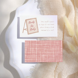 Cartão De Informações Farmer's Market Baby Shower Books For Baby