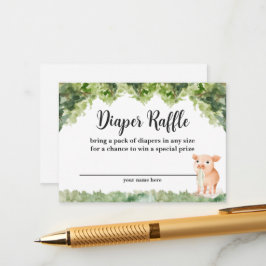 Cartão De Informações Fazenda De Suíno Raffle