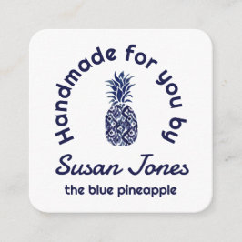 Cartão De Informações feito à mão para você