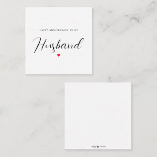 Cartão De Informações Feliz Aniversário Para O Meu Marido