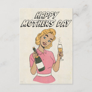 Cartão De Informações Feliz Dia das Mães