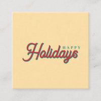 Feliz Natal Clássico Único Minimalista Simples