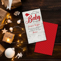 Feliz Pequena Fralda de Natal Raffle
