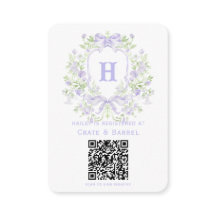 Fenda doce com registro de presentes de Arcos de L