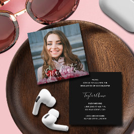 Cartão De Informações Festa de formatura de fotos