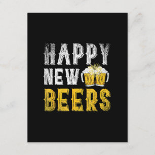 Cartão De Informações Festa Feliz Ano de Cervejas