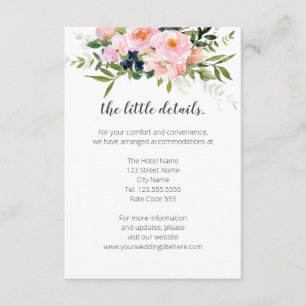 Cartão De Informações Ficha de gabinete de informações ou detalhes