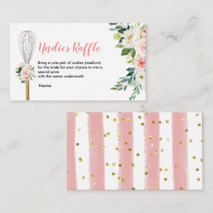 Cartão De Informações Floral rosa para ser arrancado desacorda desmorona