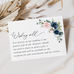 Cartão De Informações Flores De marinho, Flores Rosa, Poço De Descanso F