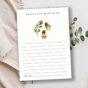 Cartão De Informações Folheto Verde de Fúria Corta para Chás de fraldas