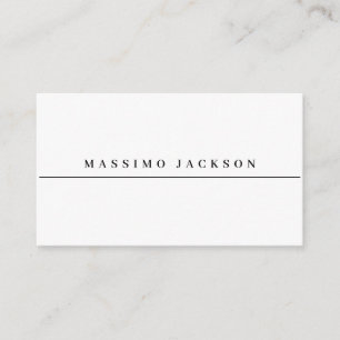 Cartão De Informações Fonte Serif Minimalista Elegante e Profissional