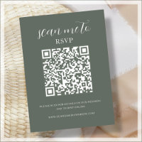 Forest Green | Código QR | VP de Casamento
