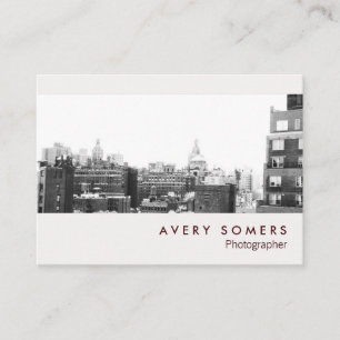 Cartão De Informações Fotografia de Fotógrafo Profissional Inserir Fotog