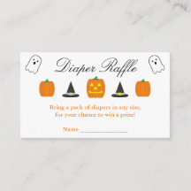 Fralda de Halloween Raffle