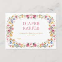 Fralda de Primavera selvagem Raffle