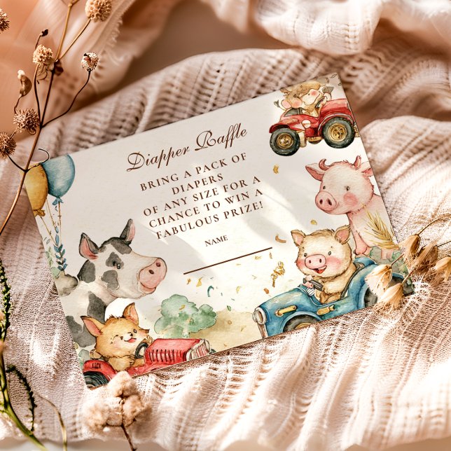 Cartão De Informações Fralda-frade de animais de criação (Criador carregado)