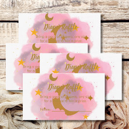 Cartão De Informações Fralda Raffle Game Twinkle Twinkle Little Star