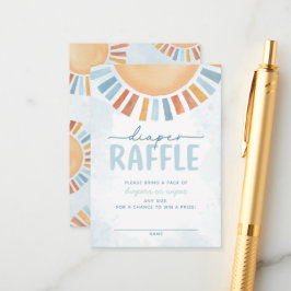 Cartão De Informações Fralda Sunshine Raffle