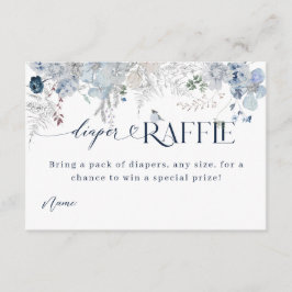 Cartão De Informações Frio fora dos Livros de Chás de fraldas de cervos