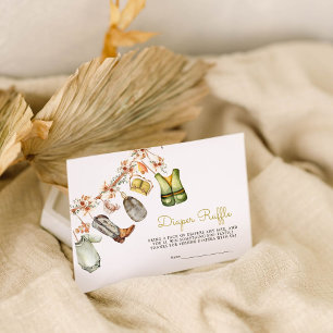 Cartão De Informações Frota de Fralda de Bebê