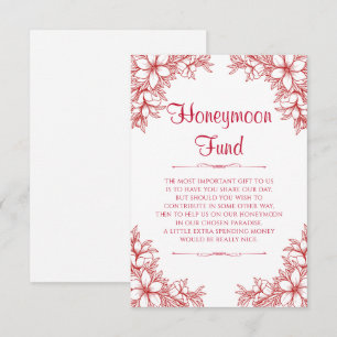 Cartão De Informações Fundo de Honestião de Casamento do Ornamentado Ver