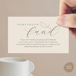 Cartão De Informações Fundo Honeymoon de Casamento, Desejo, minimalista 