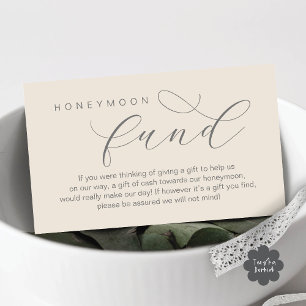 Cartão De Informações Fundo Honeymoon de Casamento, Desejo, Mínimo Moder