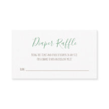 Gabinete de Raffle de Fralda Simples