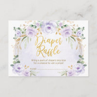 Garden Floral Fralda Raffle Baby Girl