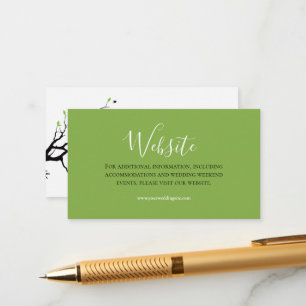 Cartão De Informações Gatos Apaixonados Deixam O Site De Pássaros Negros