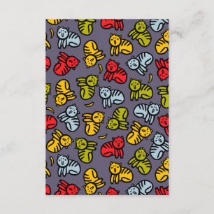 Cartão De Informações Gatos mais bananas