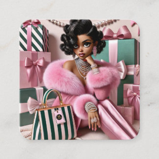 Cartão De Informações Glamour Suave