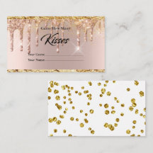 Glitter Gota Dourada Quantos Beijos Bridal