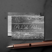 Glitzy Foil | Platinum Silver Faux Chrome Advice