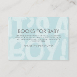 Cartão De Informações Grafite Azul Traga Uma Solicitação De Livro